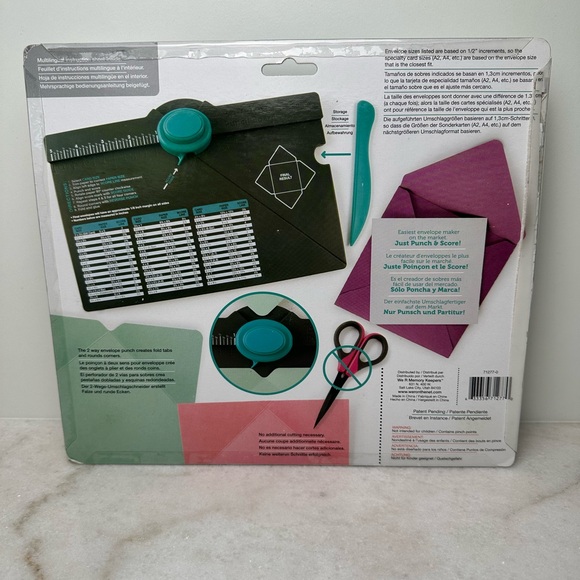 We R Memory Keepers Envelope Punch Board - Picture 6 of 11